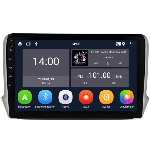 PEGOUT 208/2008  2014-2018 MULTİMEDYA