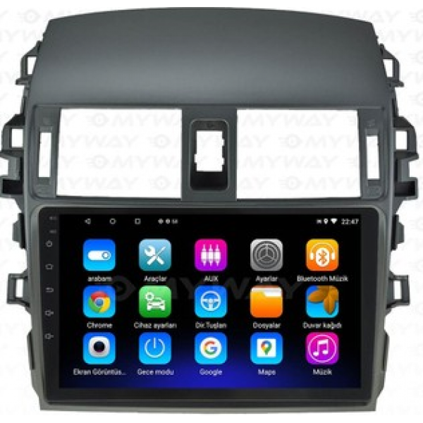 TOYOTA COROLLA 2007-2012 MULTİMEDYA
